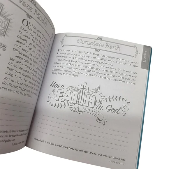 Floral Illustrated Devotional Words Of Jesus For Women Book - Picture 5 of 7